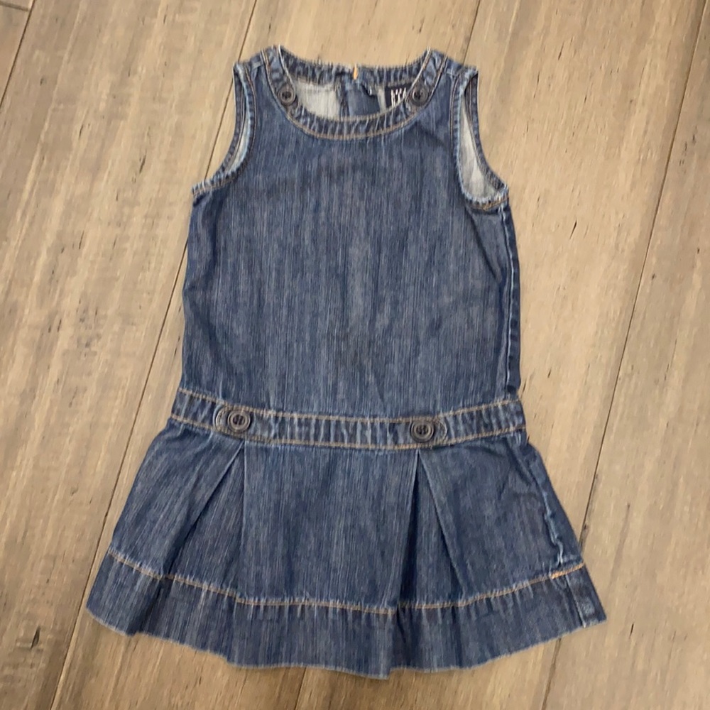 Gap girl jeans dress!